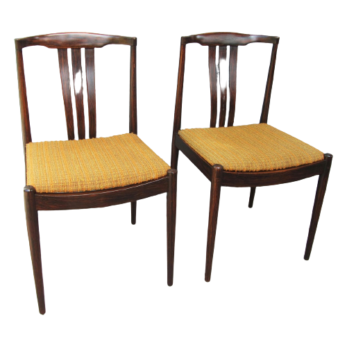 Deense Palissander Stoelen, Set Van 2 image 1
