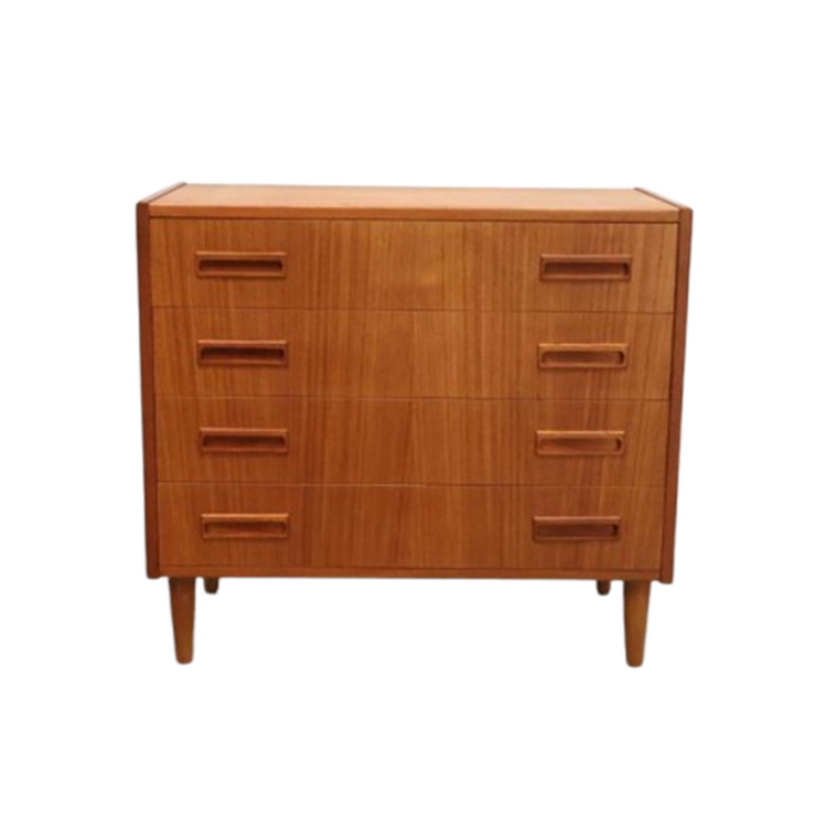 Deense Ladekast | P. Westergaard | 4 Lades | Teak image 1