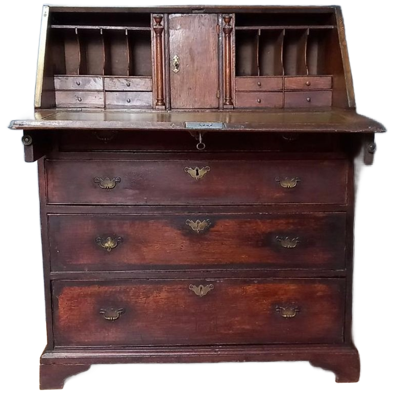 Antieke Engelse Secretaire image 1