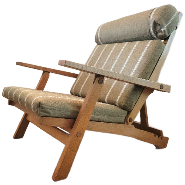 Ap72 Fauteuil En Voetenbank Van Hans J. Wegner Voor Ap Stole image 1
