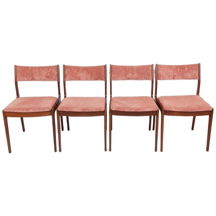 4 Deense Johannes Andersen Voor Uldum Roze Rib Stof image 1