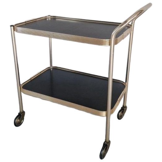 Kaymet Vintage Barcart Trolley Brits Design image 1