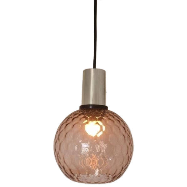 Vintage Glazen Hanglamp Design image 1