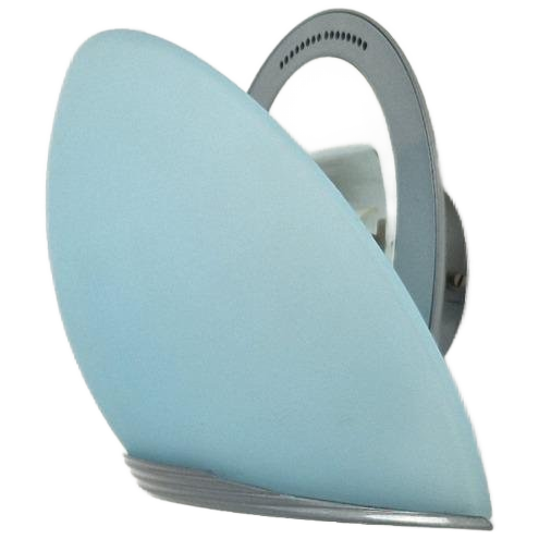 Alvaline Bologna Shell Wandlamp Glas Metaal Italy Memphis 80 image 1