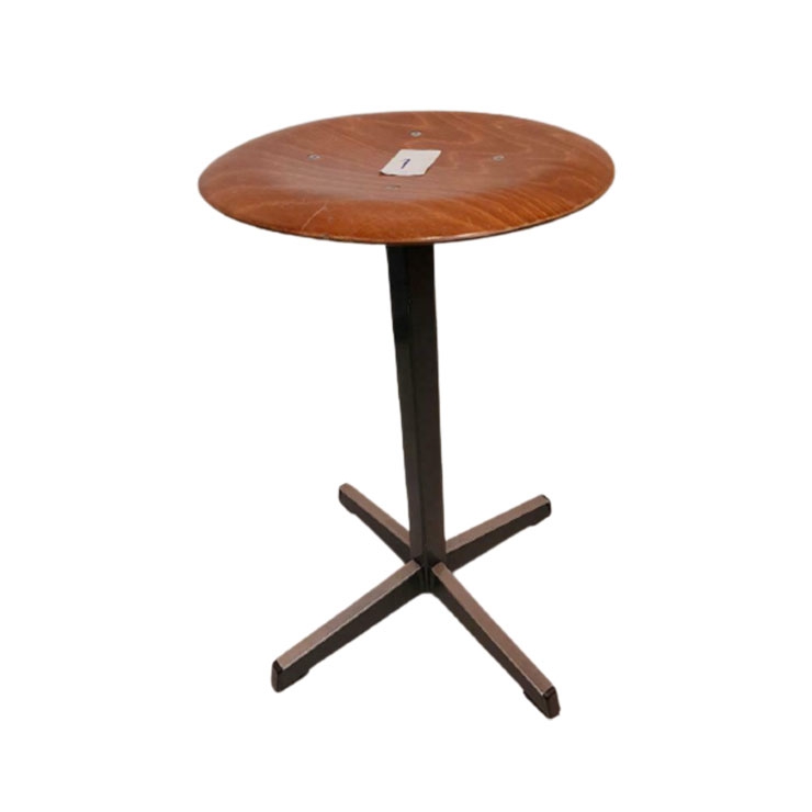 Vintage Plywood Schoolkruk Kruk Vintage Reliving