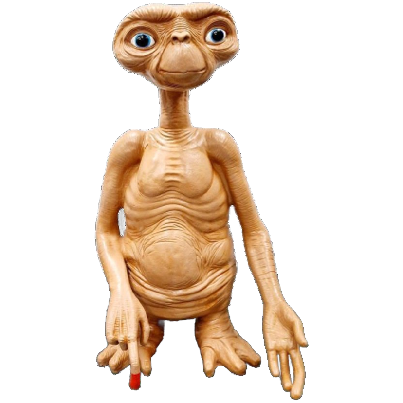 Groot E.t. Beeld Van Glasvezel Of Kunststof image 1