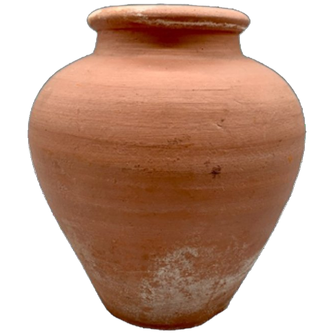 Vintage Handwerk Grote Terracotta Vaas image 1