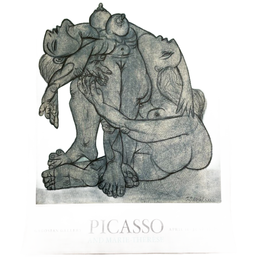 Pablo Picasso (1881-1973), Deux Femmes Enlacées.. image 1