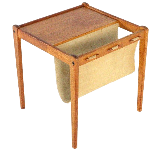 Bdrd By Furbo Lectuurbak Tijdschriftenrek Met Bijzetttafel Vintage image 1