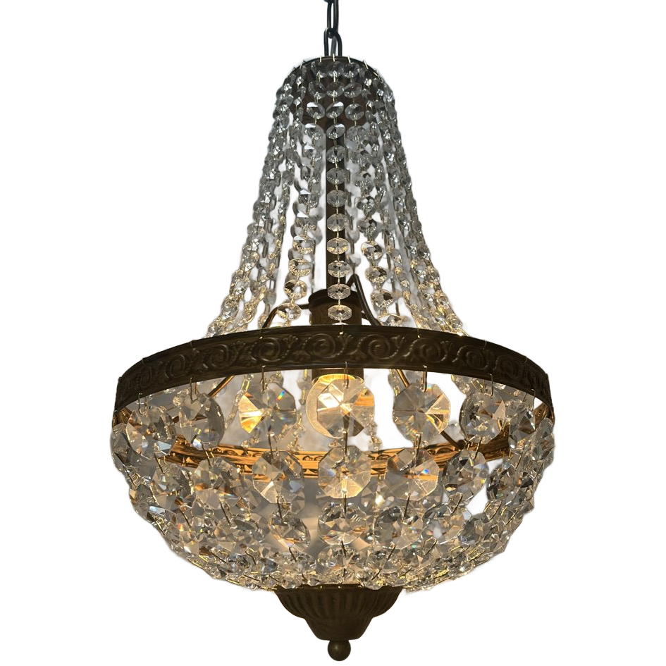 10 Beschikbaar ! Zakkroonluchter Kristal Kroonluchter Hanglamp Vintage Stijl Prijs Per Stuk image 1