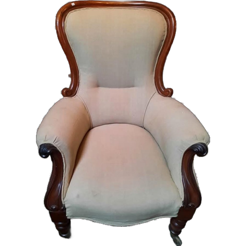 Engelse Fauteuil Stoel. image 1