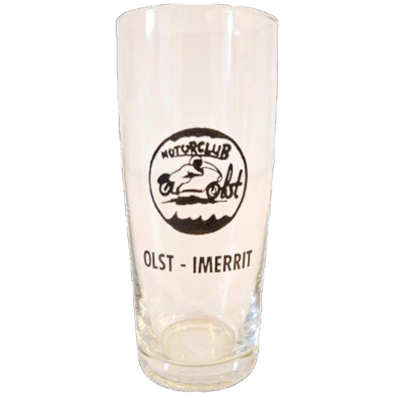 Vintage Bierglas Olst Motorclub Imerrit image 1