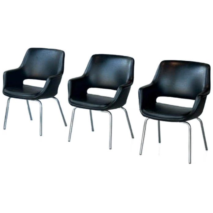 Kilta Eetkamerstoelen 3X Olli Mannermaa Vintage Prijs P/Stuk image 1
