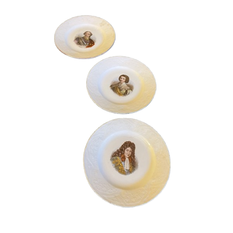 14x Gebaksschotels Schotels Van Franse Klassieke Aristocraten Antiek image 1