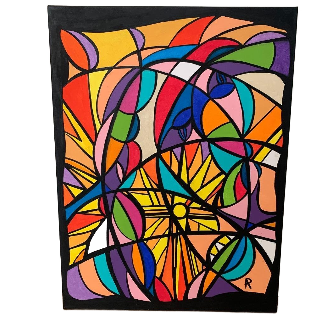 Abstracte Compositie Van Anne Philippe image 1