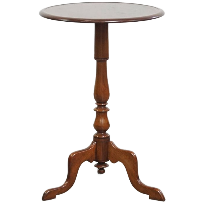Antieke Engelse Bijzet/ Wijntafel Uit Eind 19e Eeuw Met Een Single Piece Top image 1