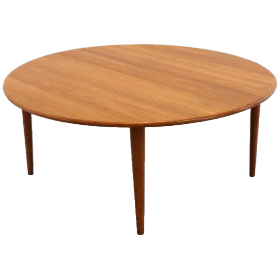 A. Mikael Laursen Xxl Salontafel Tafel 'bybjerg' Vintage Teak Deens image 1