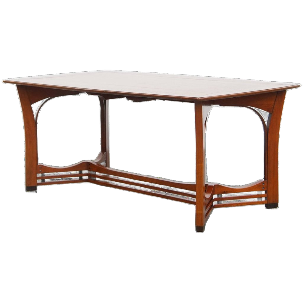 Zeer Mooie Art Nouveau Jugendstil Design Eettafel Van Schuitema Met Prachtige Details image 1