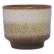 Bruin & Beige West Germany Bloempot image 1