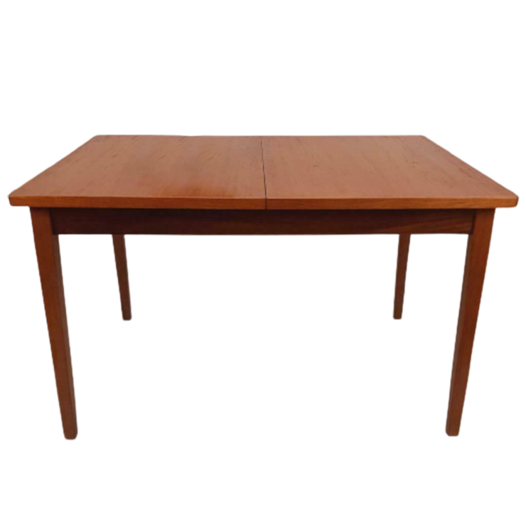 Vintage Teak Eettafel Eettafel MidCentury , Scandinavisch , Vintage Reliving