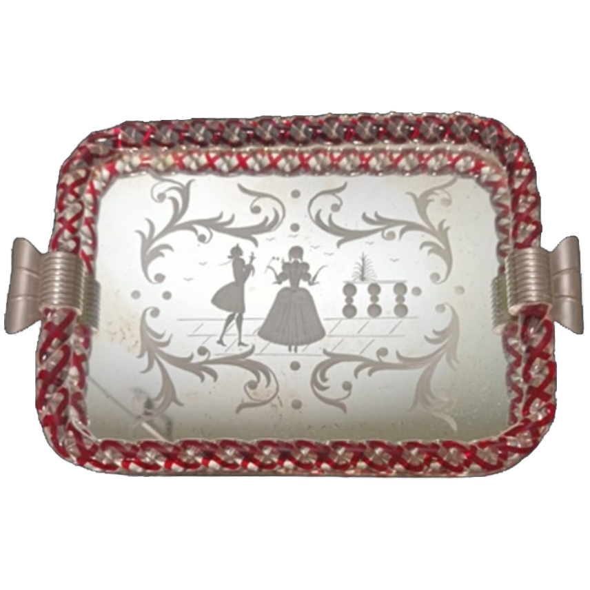 Murano Dienblad Ercole Barovier image 1
