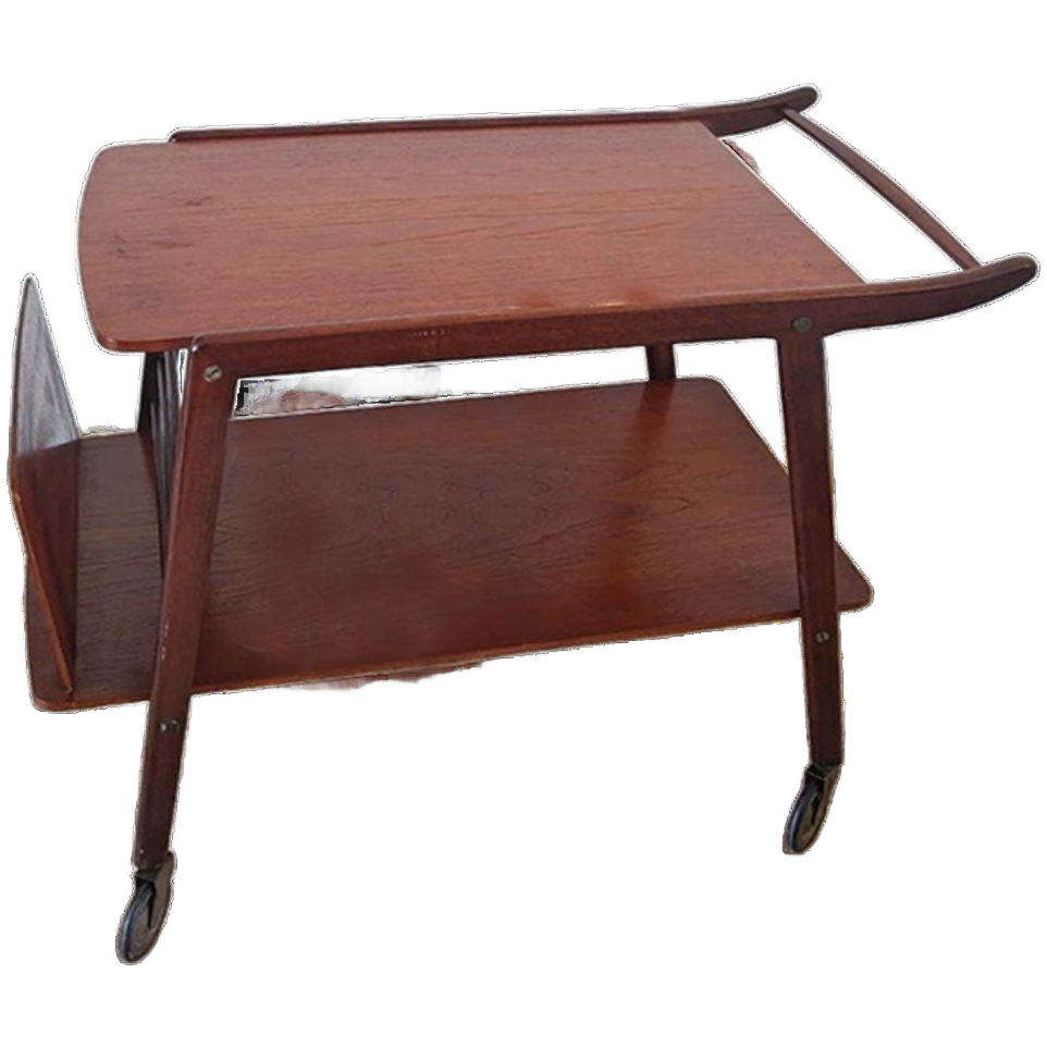 Vintage Jaren 60 Trolley/serveerwagen image 1