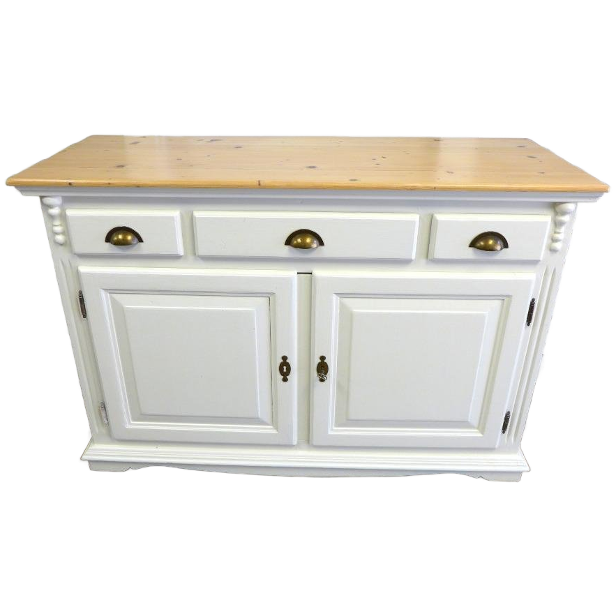 Mooi Wit Landelijk Dressoir image 1
