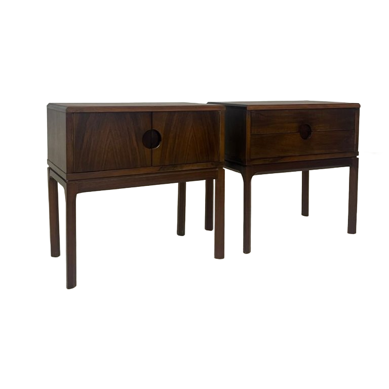 Set Of 2 Vintage Side Tables By Kai Kristiansen - Model 384 image 1
