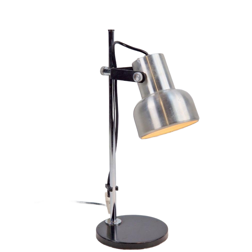 Vintage Anvia Alu Bureaulamp Hoogervorst '60 Mid Century image 1