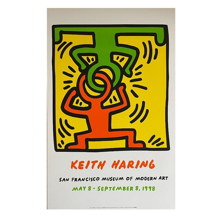 Keith Haring (1958-1990), Drawing For "headstand", 1988, image 1