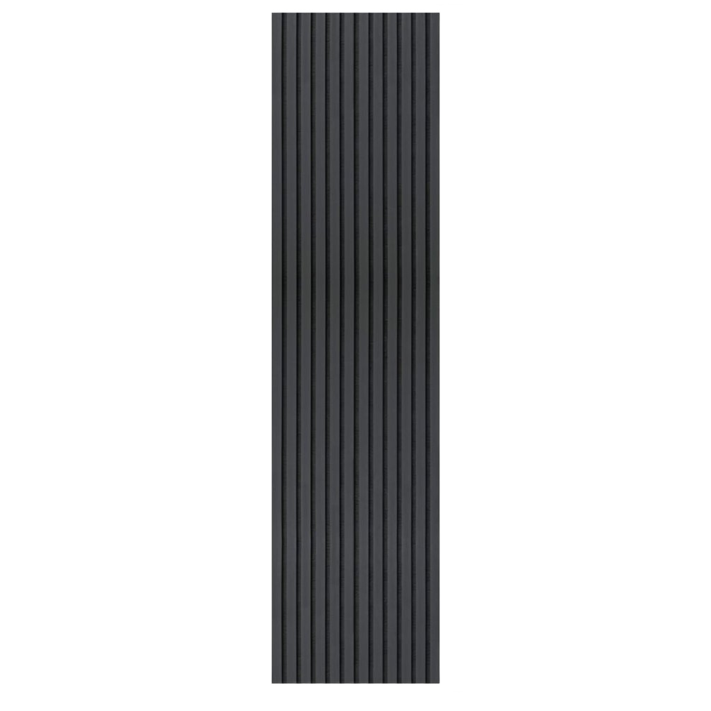 Akoestische Panelen - 60x240cm - 3-zijdig - 13mm - Zwart Eik image 1