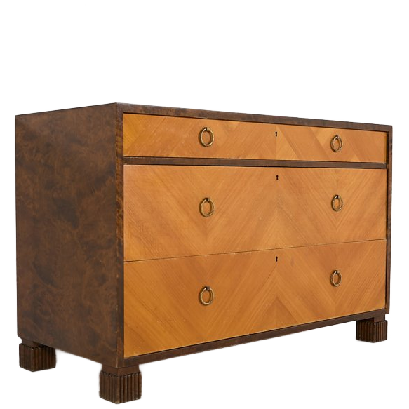 Scandinavian Modern Chest Of Drawers From Axel Larsson For Bodafors, 1930’s Sweden image 1