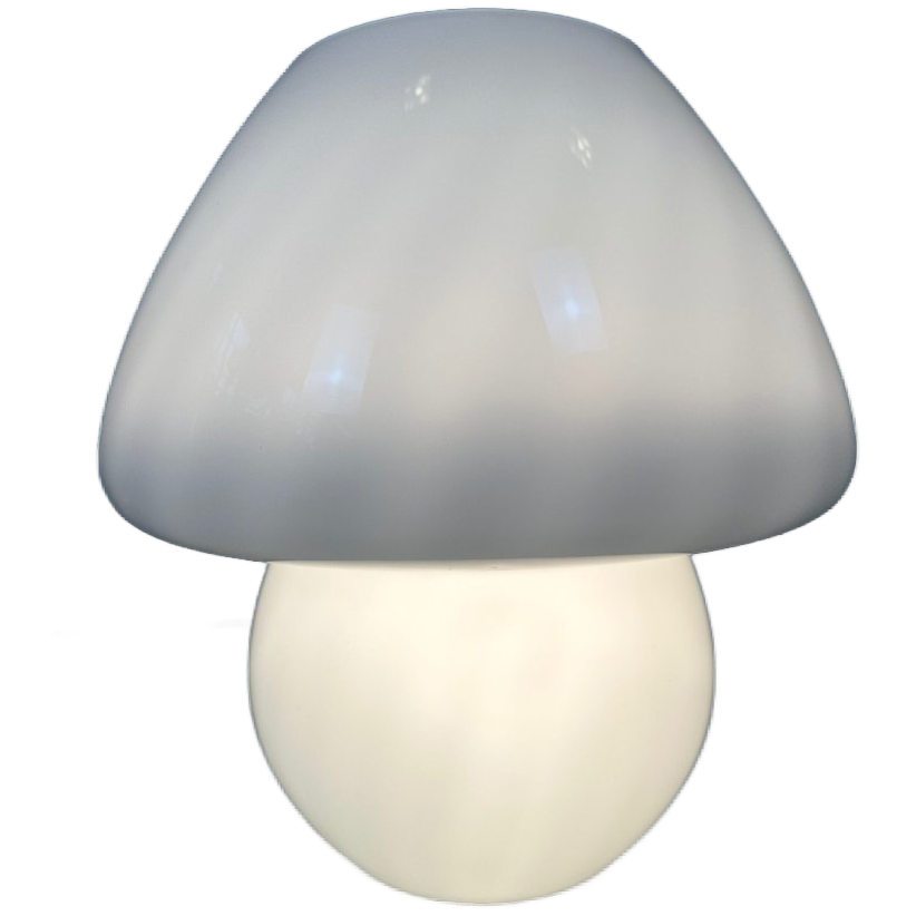 Vintage ‘swirl’ Mushroom Lamp image 1