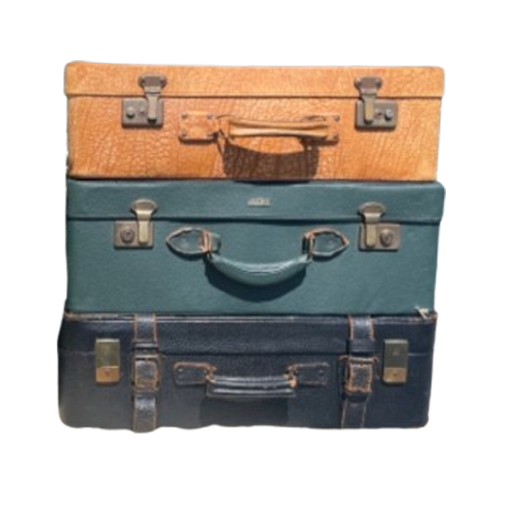 Vintage Kofferset – 3 Unieke Exemplaren Met Karakter image 1