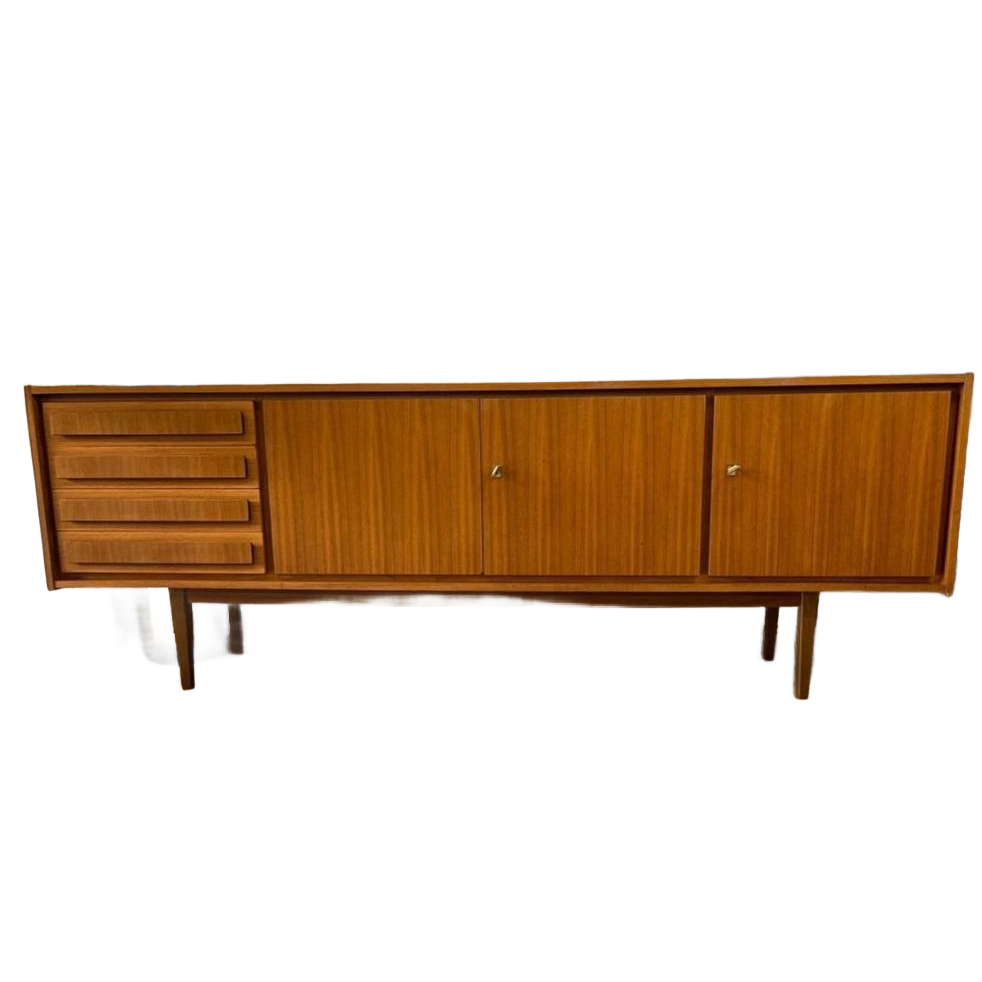 Vintage Xl Houten Dressoir / Buffetkast / Commode image 1