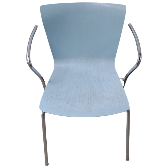 Fritz Hansen Stapelbare Stoelen - Lichtblauw image 1