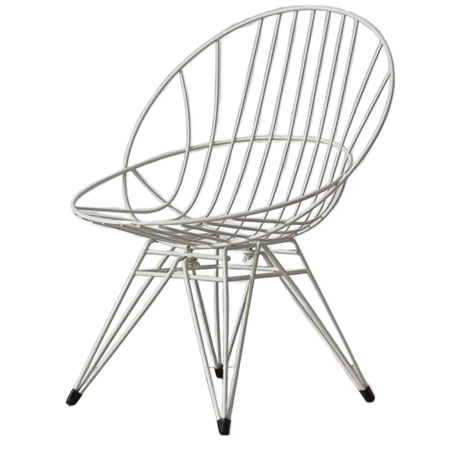Pastoe Draadstoel, Cees Braakman. Model Combex. Jaren ‘50. image 1