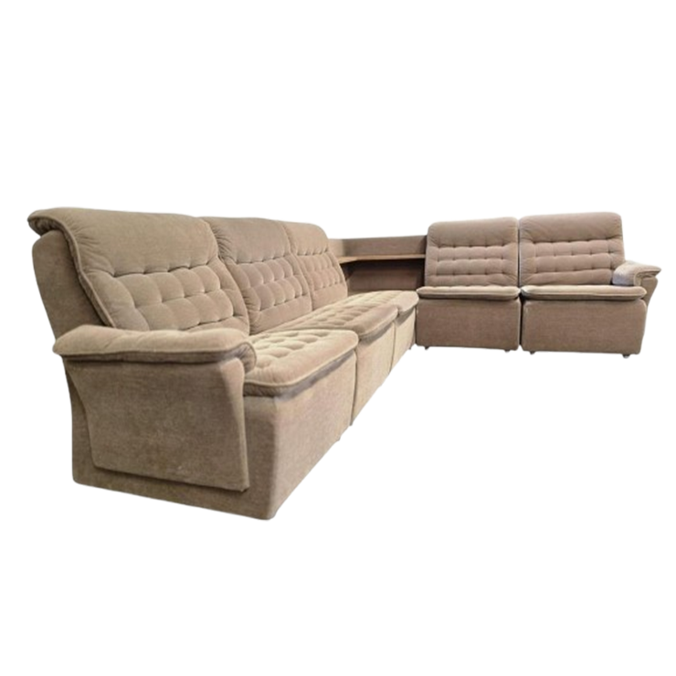 Vintage Modulaire Zetel / Hoeksalon / Bankstel image 1