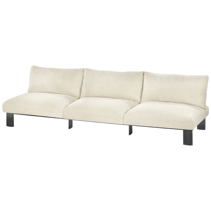 【C23703】Sara Serax 3-Zitsbank van Aluminum met hoge korting bij Reliving