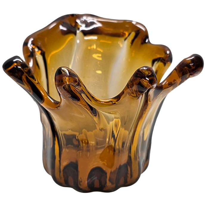 Vintage "splash Art" Vaas image 1