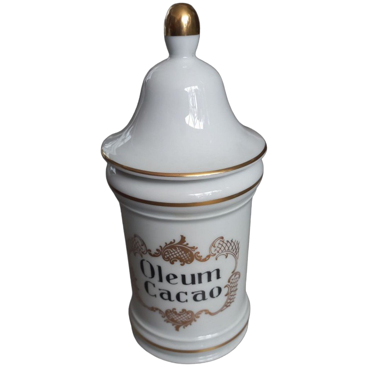 Limoges "oleum Cacao" Voorraadpot. image 1