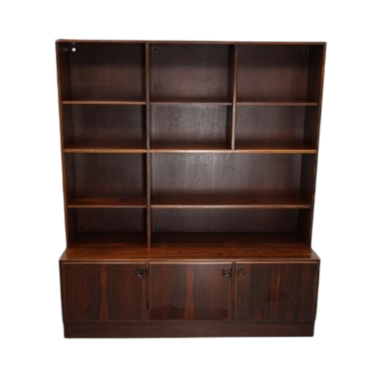 Deens Design Wandmeubel Pallisander Jaren 70 image 1