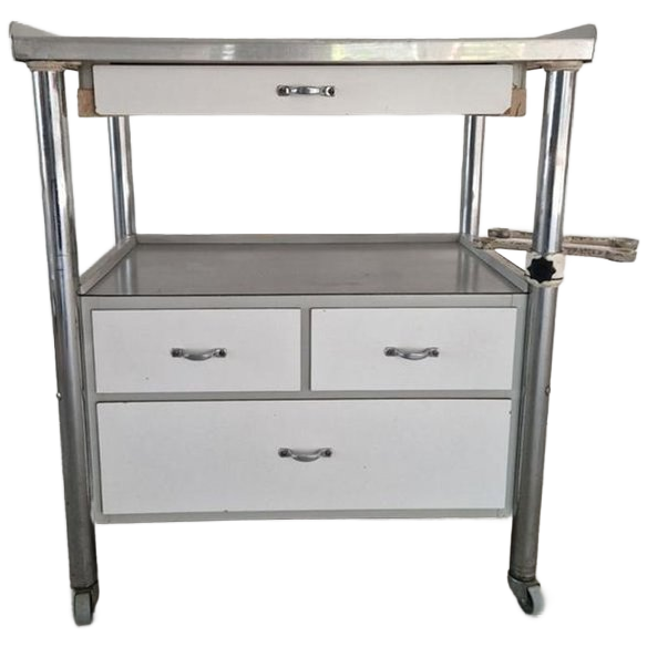 Vintage Bauhaus Stijl Tandarts Trolley image 1