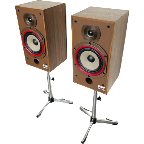Vintage Bowers And Wilkins Speaker Set Met Standaards 80 Overig Vintage Reliving