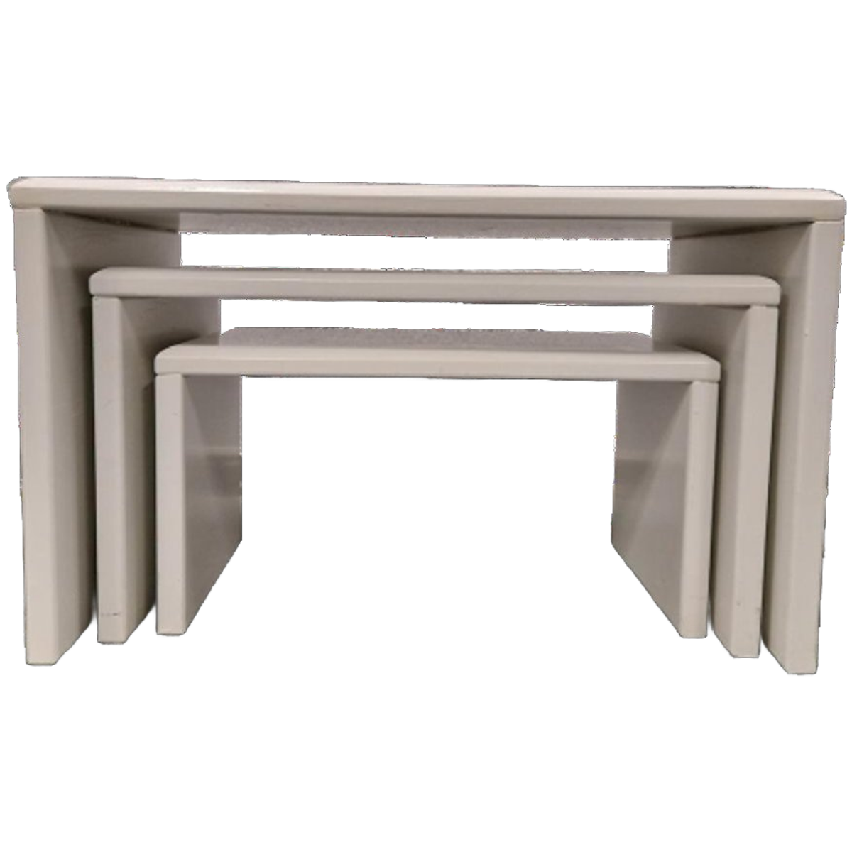 70's Vintage Salontafel Mimiset Jaren 70 Bijzettafel Set image 1