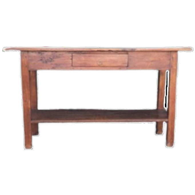 Robuuste Teak Houten Side Table Haltafel Landelijke Sidetable image 1