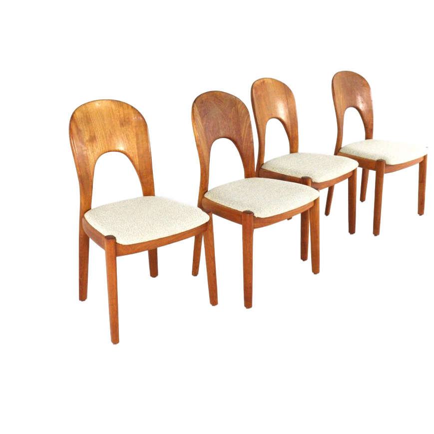 Set 4 Koefoed Morten Stoelen John Mortensen Vintage image 1