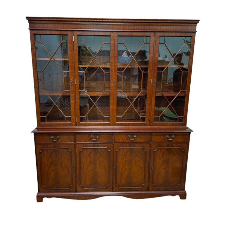 Klassieke Heldense Vitrinekast, Servieskast, Buffetkast image 1