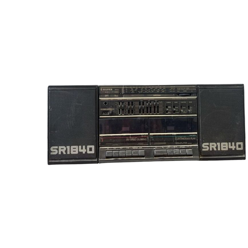Vintage Cassette Radio Boombox Sr1840 image 1