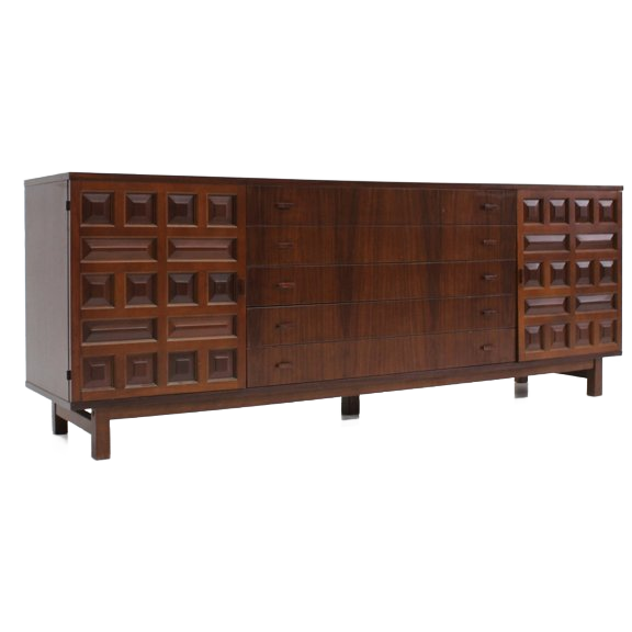 Spanish Brutalist Sideboard Dressoir image 1